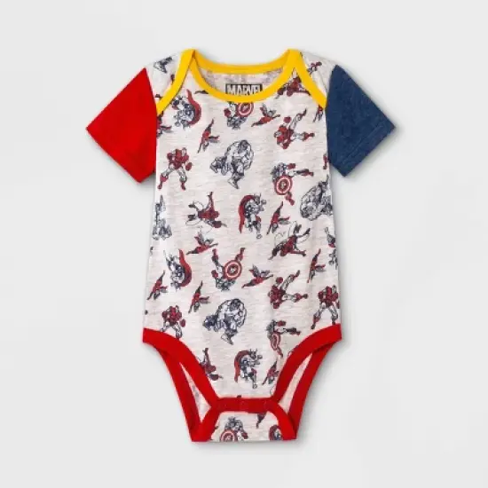 Baby Boys' 3pc Marvel Long Sleeve Top and Bottom Set - Blue image {2}