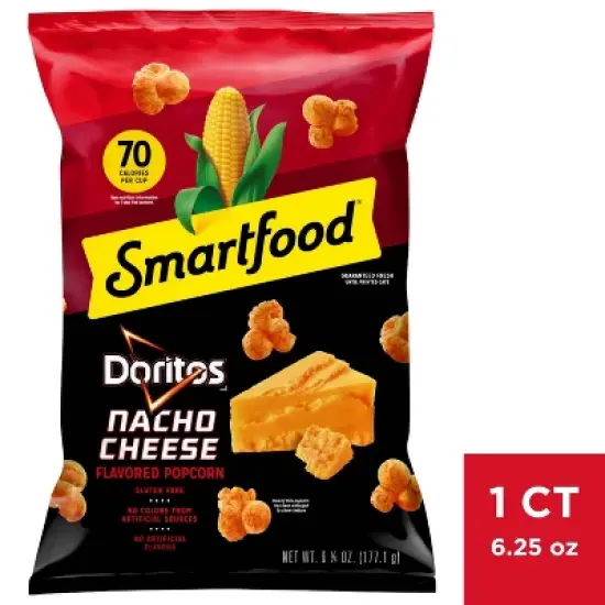 Smartfood Doritos Nacho Cheese Flavored Popcorn - 6.25oz image {3}