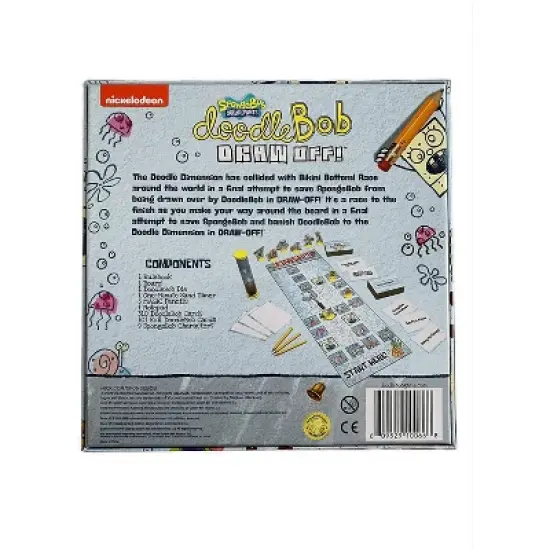 Nickelodeon Spongebob Doodlebob Board Game image {2}