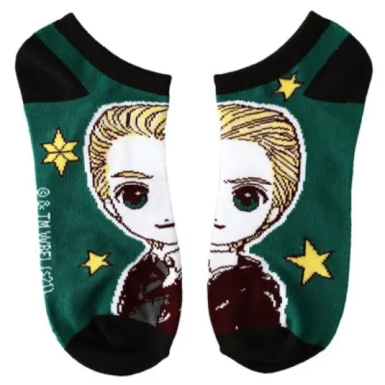 Harry Potter Chibi Character art 5-pack Ankle Socks for Women image {1}