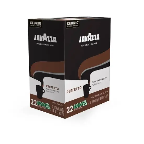 Lavazza Perfetto Dark Roast Coffee Pods - 22ct image {1}