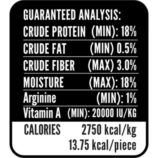 Hubert Pet All Natural Duck & Sweet Potato Wrap Treats for Dogs, Grain Free, Low Ingredient, USA Tested - 2.5 lbs Resealable Pack image {4}