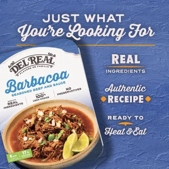 Del Real Foods Barbacoa - 12oz image {4}