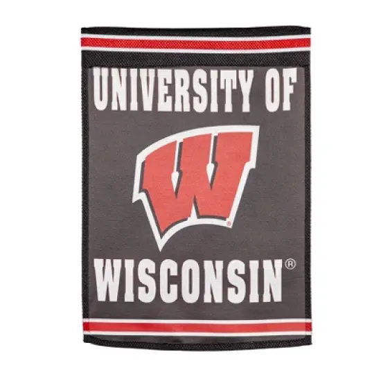 Embossed Suede Flag, House Size, University of Wisconsin-Madison image {2}