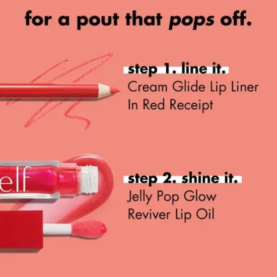e.l.f. Jelly Pop Glow Reviver Lip Oil - 0.25 fl oz image {5}