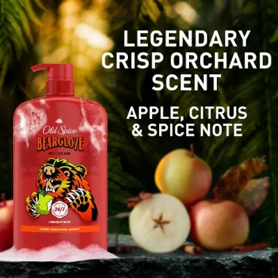 Old Spice Wild Collection Bearglove Body Wash Pump - 33.4 fl oz image {3}