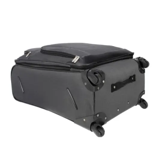 Skyline Softside Carry On Spinner Suitcase - Gray image {6}