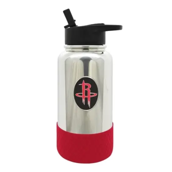 NBA Houston Rockets 32oz Thirst Hydration Water Bottle image {1}