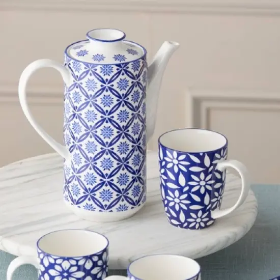 Certified International 48oz Porcelain Teapot Madison image {3}