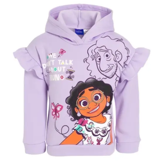 Disney Encanto Mirabel Girls Fleece Pullover Hoodie Toddler to Big Kid  image {7}