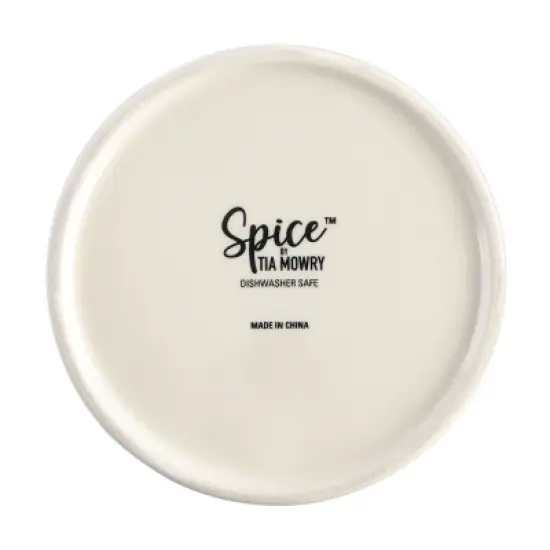 Spice by Tia Mowry Savory Saffron 12 Piece Wood and Nylon Kitchen Tool Set with Ceramic Crock image {2}