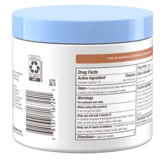 Aveeno Baby Eczema Therapy Nighttime Moisturizing Balm, Soothes & Relieves Dry, Itchy Skin -11oz image {1}