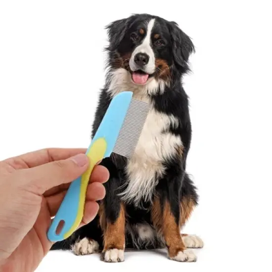 Unique Bargains Pet Grooming Brush 6.02"x1.57" 1 Pc image {1}