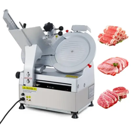 ODK Automatic Meat Slicer, 550W Meat Slicer Machine with 12" Carbon Steel Blade and Adjustable Thickness From 0&iexcl;&laquo;14 mm, Suitable for Home Use image {8}