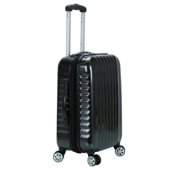 Rockland Melbourne Expandable ABS Hardside Carry On Spinner Suitcase image {6}
