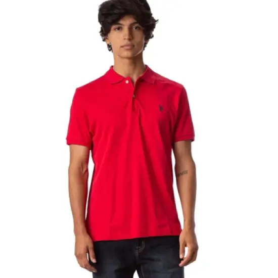 U.S. Polo Assn. Men's Solid Interlock Polo Shirt image {6}