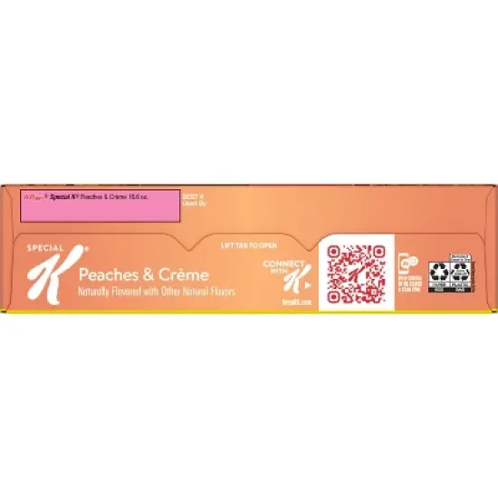 Kellogg's Special K Peaches and Cream Breakfast Cereal - 16.6oz image {9}