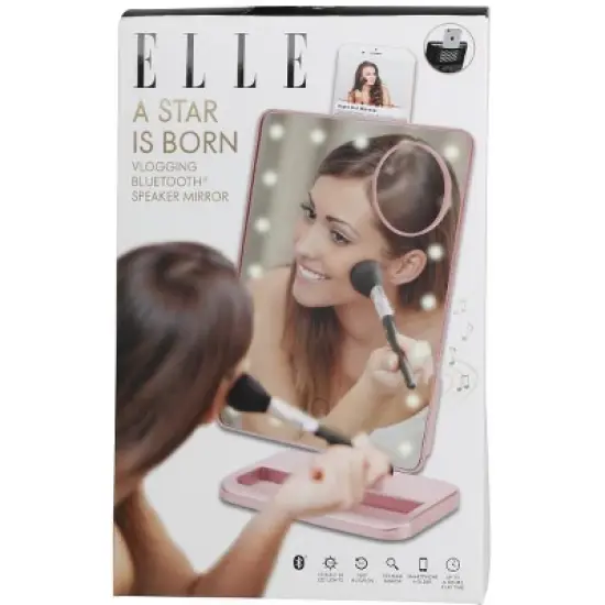 Elle Vlogging Bluetooth Speaker Mirror image {1}
