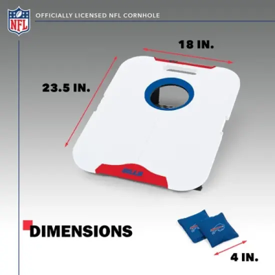 NFL Buffalo Bills All-Weather Travel Cornhole Set image {4}