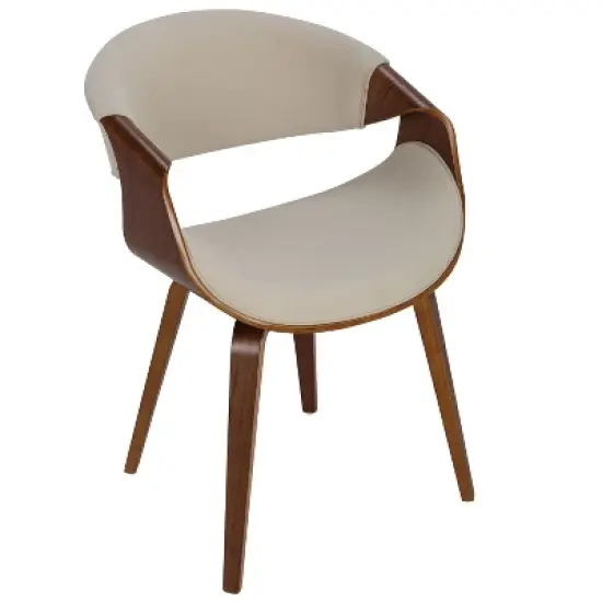 Curvo Mid-Century Modern Dining Accent Chair - LumiSource image {5}