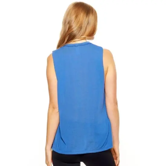 Expert Brand USA-Made Women's Siro&trade; Raw Edge Muscle Tee image {5}