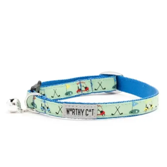 Golf Adjustable Cat Collar - The Worthy Dog image {3}