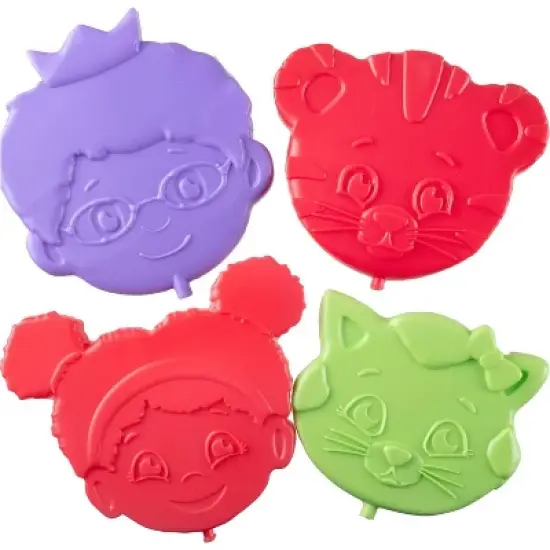 Daniel Tiger Reusable Hard Ice 4 Multi Pack- Slim Lightweight Design, Cool Freezer Packs Keeps Food Cold for Longer- Easily Fits Inside Kids Lunch Box image {5}