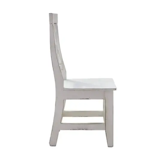 Brixton Wooden Side Chair Set White - Picket House Furnishings image {4}