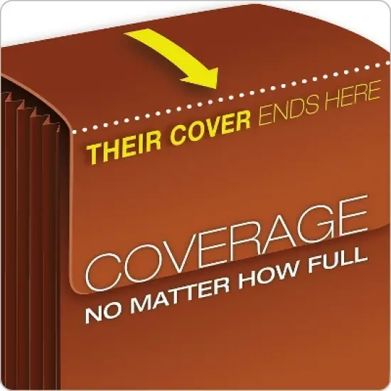 Pendaflex Standard Expanding Wallet Legal Brown (CL1087GLHD) image {1}