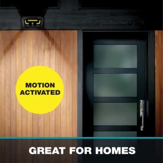 Bell + Howell Bionic Wall Lights Motion Activated Solar Powered Outdoor Security Lights image {5}