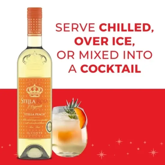Stella Rosa Peach Wine - 750ml Bottle image {6}