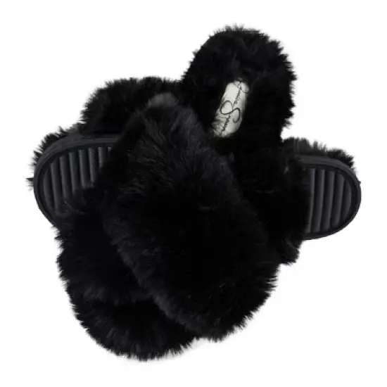 Jessica Simpson Girls Extra Plush X-Cross Slide image {7}