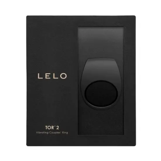 LELO Tor 2 Rechargeable and Waterproof Vibrating Ring - Black image {2}