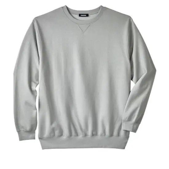 KingSize Men's Big & Tall Fleece Crewneck Sweatshirt image {8}