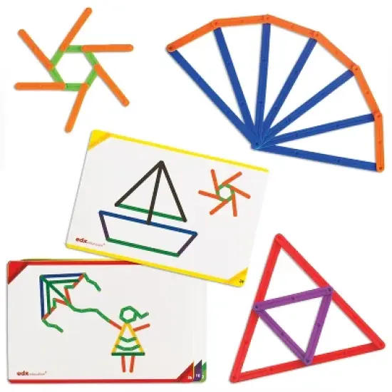 Edx Education Junior GeoStix Sets image {5}