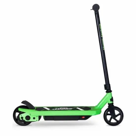 Hyper Jammer Kids Electric Scooter 12 Volt Battery Powered Scooter - Green: Steel Frame, 10 MPH image {1}