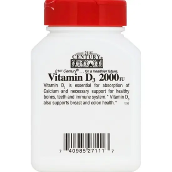 21st Century Vitamin D3 110 ea image {1}