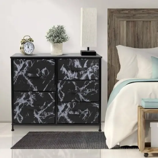Sorbus Drawer Dresser Nightstand for Bedroom Home and More image {3}