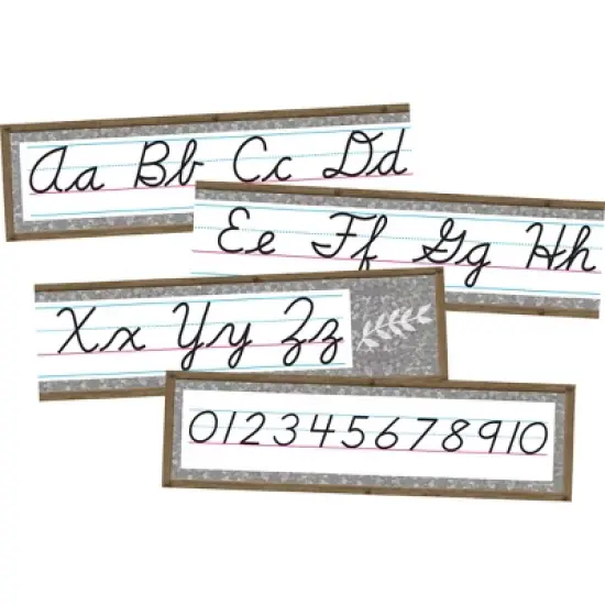 Teacher Created Resources&reg; Home Sweet Classroom Cursive Mini Bulletin Board Set image {1}