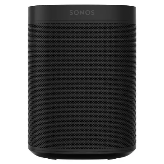Sonos Two Room Set with Sonos One Gen 2 - Smart Speaker with Voice Control Built-In(Black) image {1}