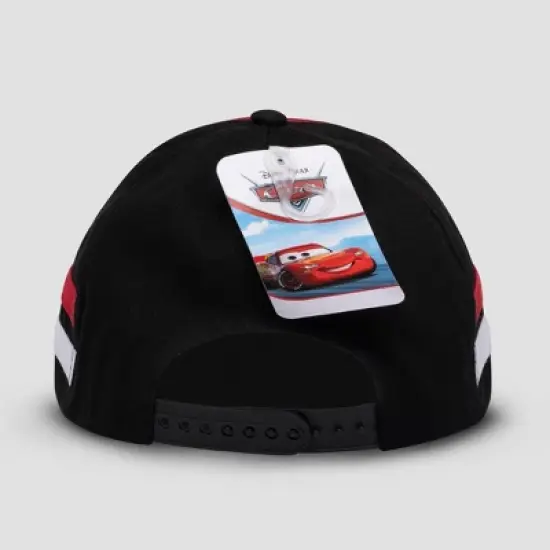 Toddler Boys' Disney Cars Cotton Baseball Hat - Red One Size Fits Most image {2}