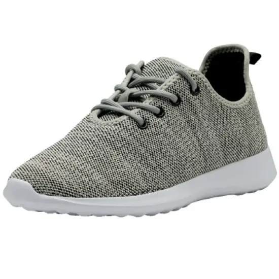 Alpine Swiss Riley Mens Knit Fashion Sneakers Lightweight Athletic Walking Tennis Shoes image {8}