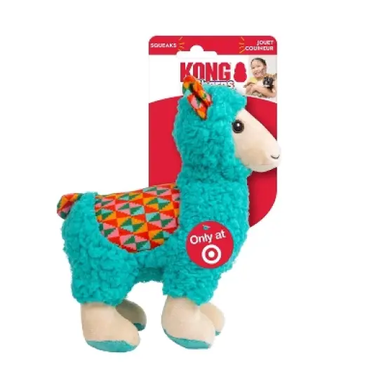 KONG Sherps Llama Dog Animal Toy image {1}