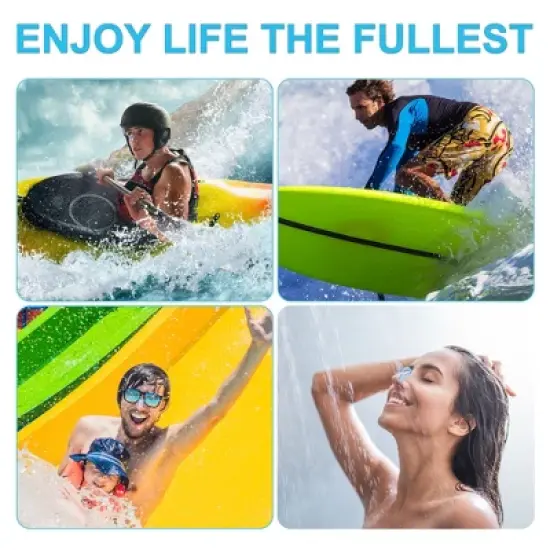 Unique Bargains Swimming Diving Tool Plastic Nose Clips Assorted Color 3 Pcs image {3}