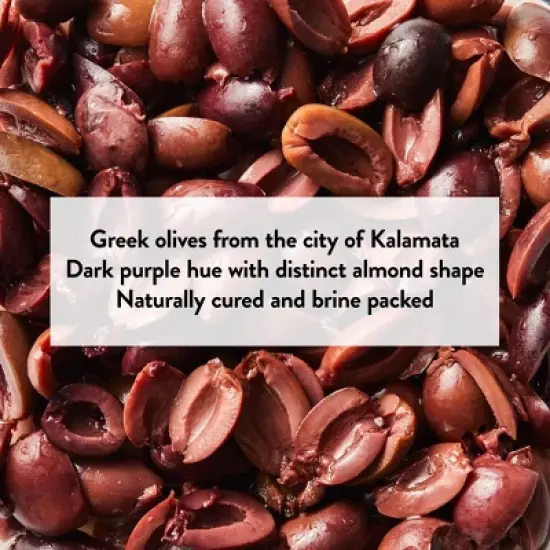 DeLallo Greek Kalamata Olive Halves, 5.64 oz. Jar, (3 Pack) image {3}