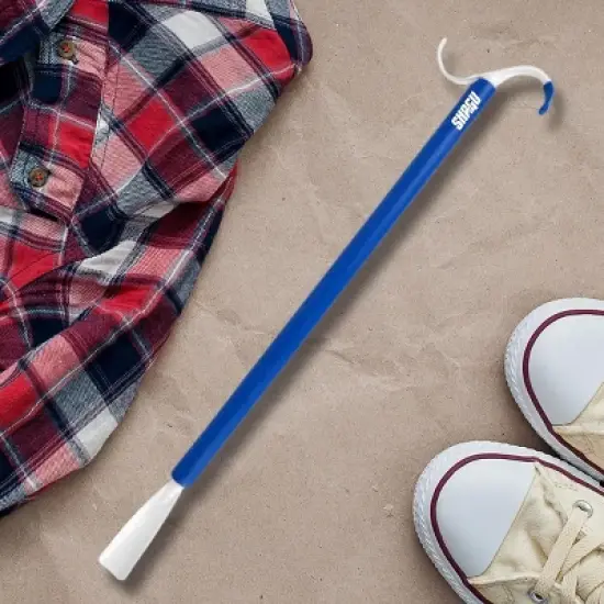 Long Shoe Horn, Grabber Reacher Tool, Sock Aid Device, and Sock Puller Aid Bundle image {3}