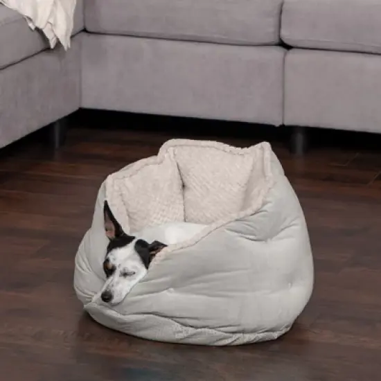 FurHaven Calming Wrap-Around Hug Small Dog and Cat Bed image {2}