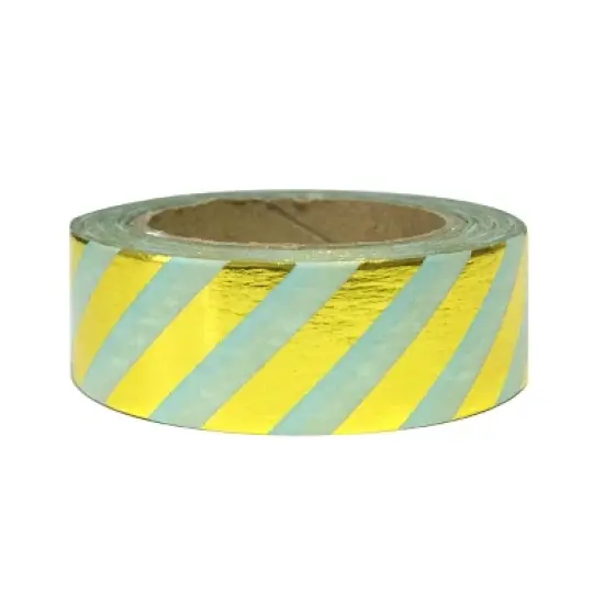 Wrapables Washi Masking Tape, Pastel and Gold Group image {19}