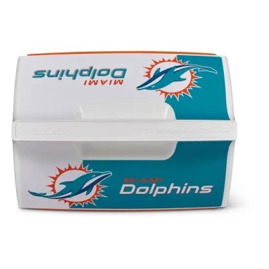 NFL Miami Dolphins Little Playmate Cooler - 7qt image {10}