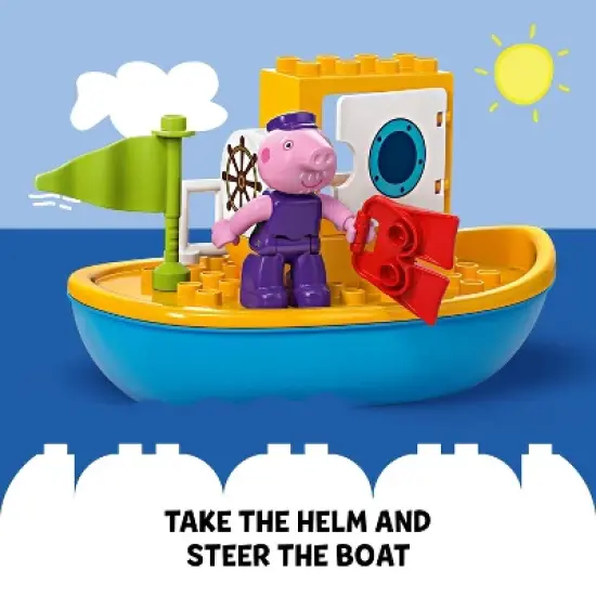 LEGO DUPLO Peppa Pig Boat Trip Bath Toy 10432 image {3}